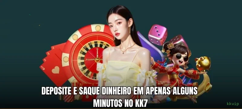 Imagem promocional dos ganhos da kkvip
